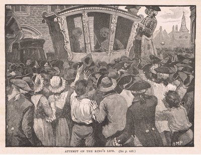 Intento de asesinato del rey en 1795 de Henry Marriott Paget